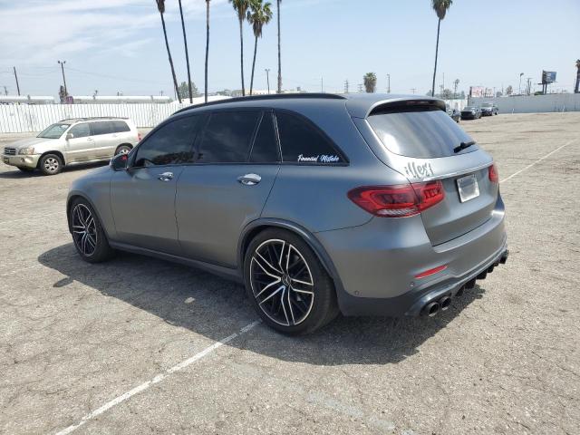 W1N0G6EB0NG038893 - 2022 MERCEDES-BENZ GLC 43 4MATIC AMG GRAY photo 2