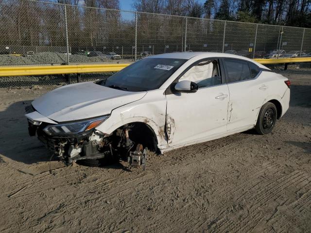 3N1AB8CV5LY240257 - 2020 NISSAN SENTRA SV WHITE photo 1