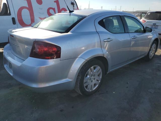 1B3BD4FB7BN625063 - 2011 DODGE AVENGER EXPRESS SILVER photo 3