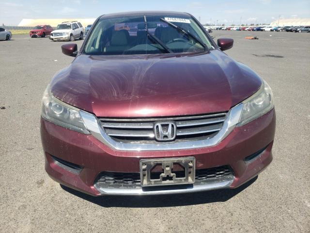 1HGCR2F39EA051631 - 2014 HONDA ACCORD LX RED photo 5