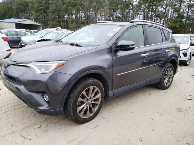 JTMDFREV2JJ182367 - 2018 TOYOTA RAV4 LIMITED GRAY photo 1