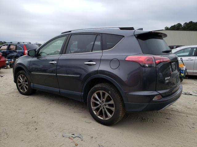 JTMDFREV2JJ182367 - 2018 TOYOTA RAV4 LIMITED GRAY photo 2