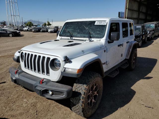 1C4HJXFG9KW670739 - 2019 JEEP WRANGLER RUBICON WHITE photo 1