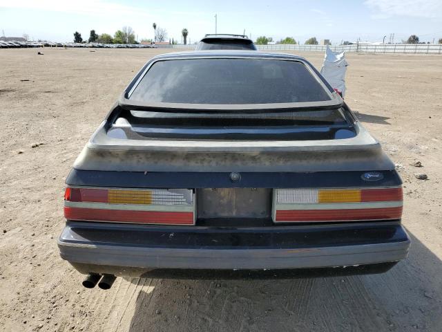 1FABP28T5FF149711 - 1985 FORD MUSTANG SVO BLACK photo 6