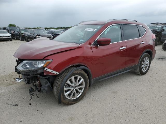 5N1AT2MT1KC707245 - 2019 NISSAN ROGUE S RED photo 1