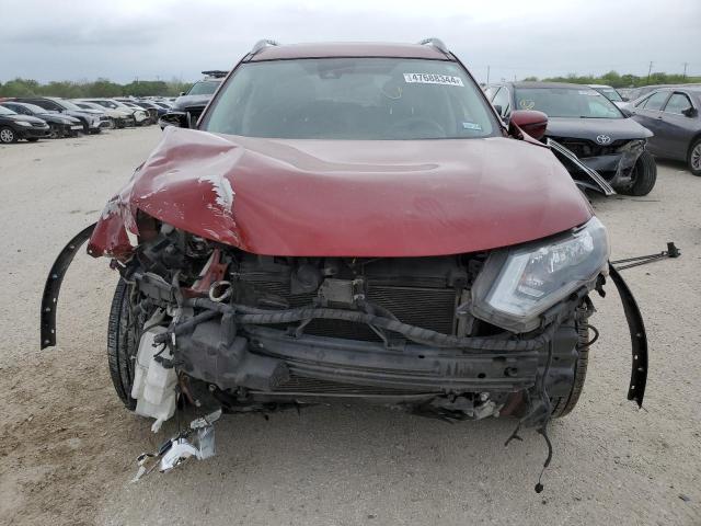 5N1AT2MT1KC707245 - 2019 NISSAN ROGUE S RED photo 5