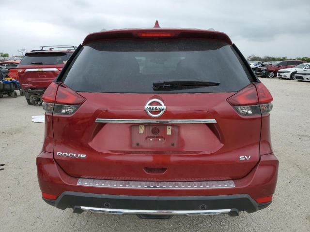 5N1AT2MT1KC707245 - 2019 NISSAN ROGUE S RED photo 6