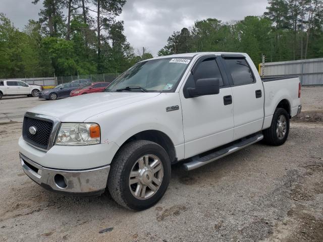 1FTRW12W26KB72735 - 2006 FORD F150 SUPERCREW WHITE photo 1