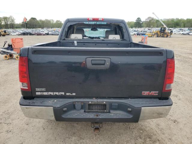 3GTRCVE0XAG219081 - 2010 GMC SIERRA C1500 SLE BLACK photo 6