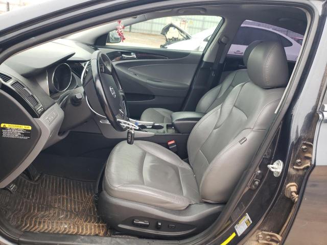 5NPEC4AB0DH604757 - 2013 HYUNDAI SONATA SE BLUE photo 7