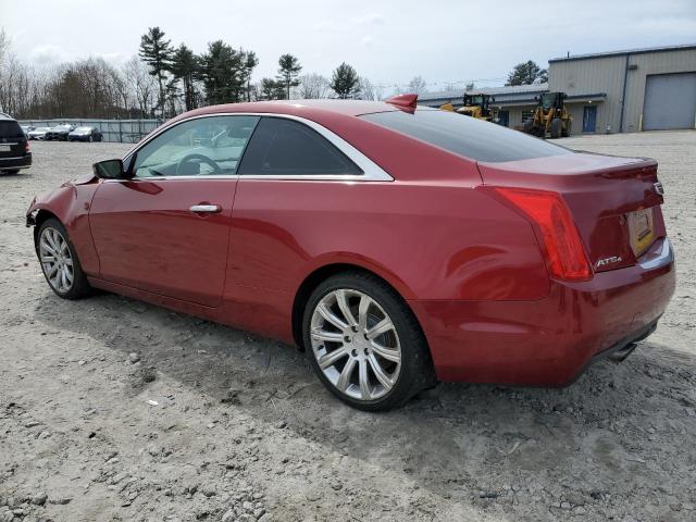 1G6AG1RX8F0112465 - 2015 CADILLAC ATS RED photo 2