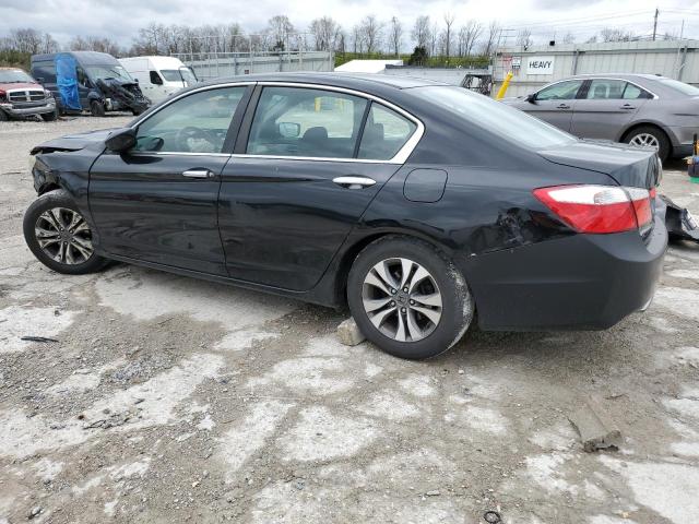 1HGCR2F32DA151519 - 2013 HONDA ACCORD LX BLACK photo 2