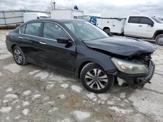 1HGCR2F32DA151519 - 2013 HONDA ACCORD LX BLACK photo 4