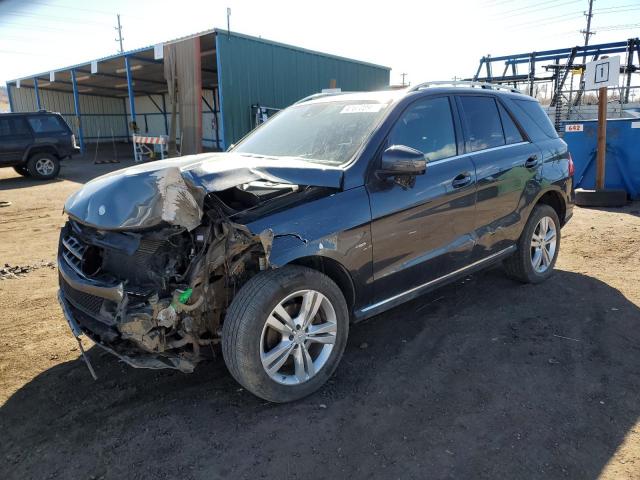 4JGDA5HB8CA029483 - 2012 MERCEDES-BENZ ML 350 4MATIC CHARCOAL photo 1