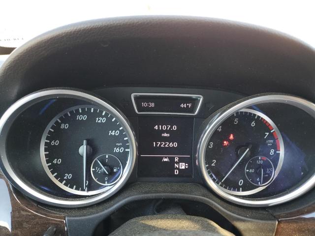 4JGDA5HB8CA029483 - 2012 MERCEDES-BENZ ML 350 4MATIC CHARCOAL photo 9