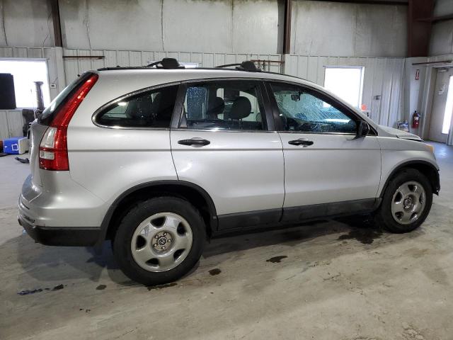 5J6RE4H38AL009361 - 2010 HONDA CR-V LX SILVER photo 3