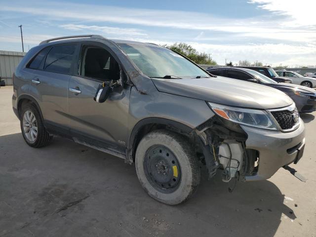 5XYKTDA76FG605372 - 2015 KIA SORENTO LX CHARCOAL photo 4