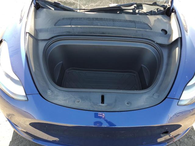 7SAYGDEE2NA017532 - 2022 TESLA MODEL Y BLUE photo 11