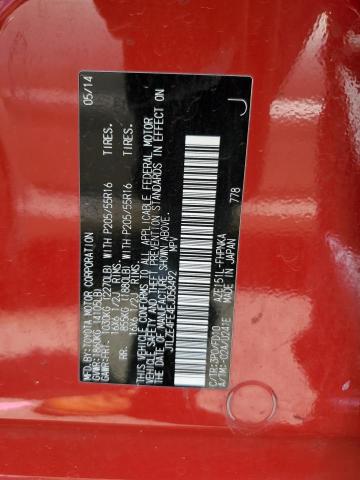 JTLZE4FE4EJ058492 - 2014 TOYOTA SCION XB 红色 照片 12