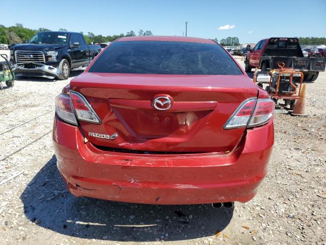 1YVHZ8BH8A5M21781 - 2010 MAZDA 6 I RED photo 6