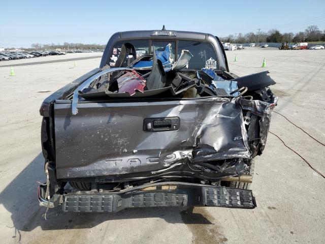 5TFAZ5CN6GX016316 - 2016 TOYOTA TACOMA DOUBLE CAB GRAY photo 6