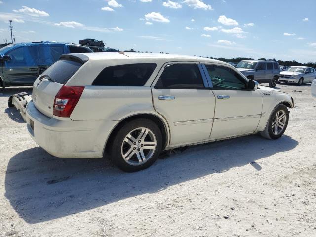 2D8GV58275H547158 - 2005 DODGE MAGNUM R/T WHITE photo 3