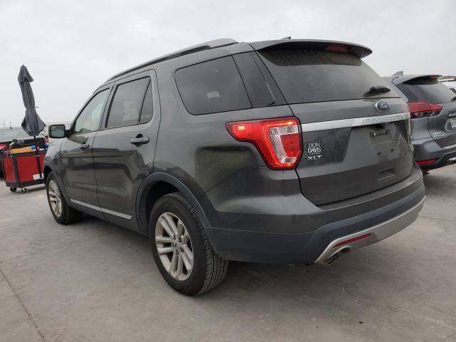 1FM5K7D81GGD12446 - 2016 FORD EXPLORER XLT GRAY photo 2