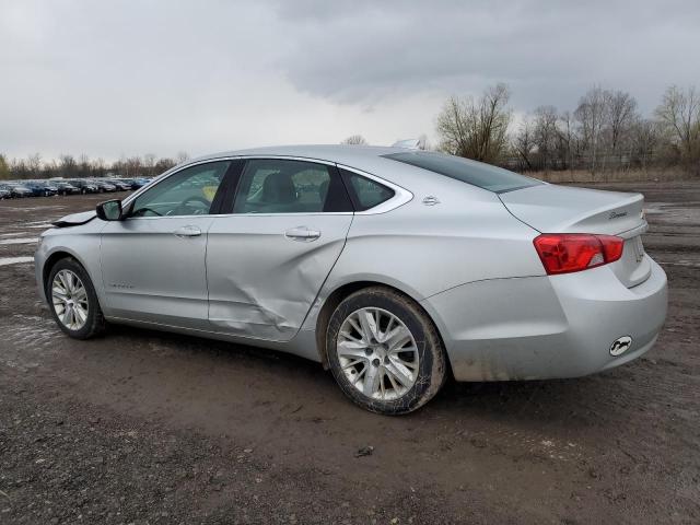 2G11Z5SL8F9121235 - 2015 CHEVROLET IMPALA LS SILVER photo 2