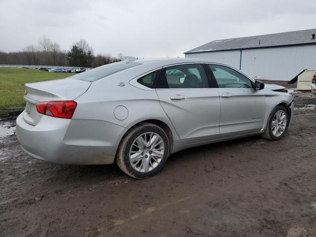 2G11Z5SL8F9121235 - 2015 CHEVROLET IMPALA LS SILVER photo 3