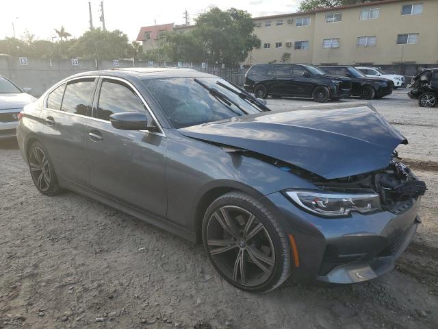 3MW5R1J07M8B58943 - 2021 BMW 330I GRAY photo 4