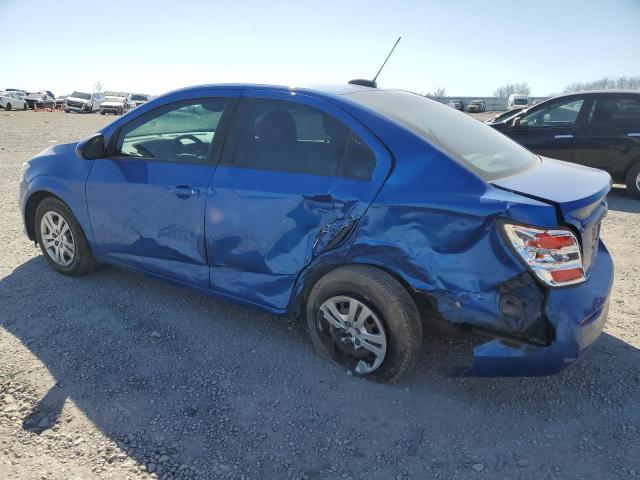 1G1JB5SH9H4102764 - 2017 CHEVROLET SONIC LS 蓝色 照片 2