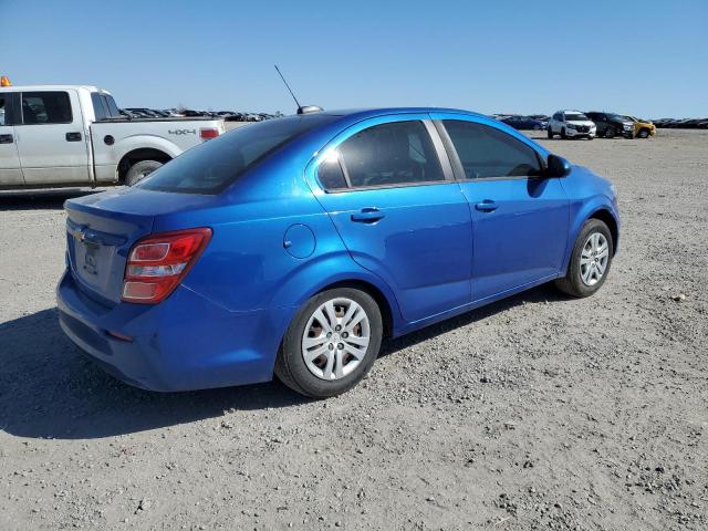 1G1JB5SH9H4102764 - 2017 CHEVROLET SONIC LS 蓝色 照片 3