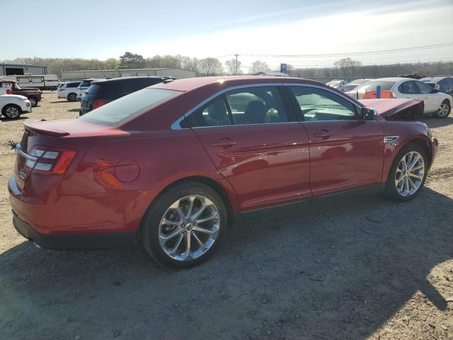 1FAHP2F83HG138731 - 2017 FORD TAURUS LIMITED RED photo 3