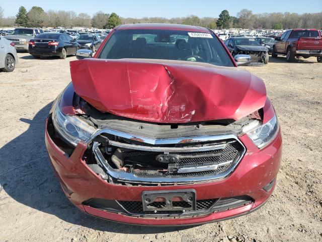 1FAHP2F83HG138731 - 2017 FORD TAURUS LIMITED RED photo 5