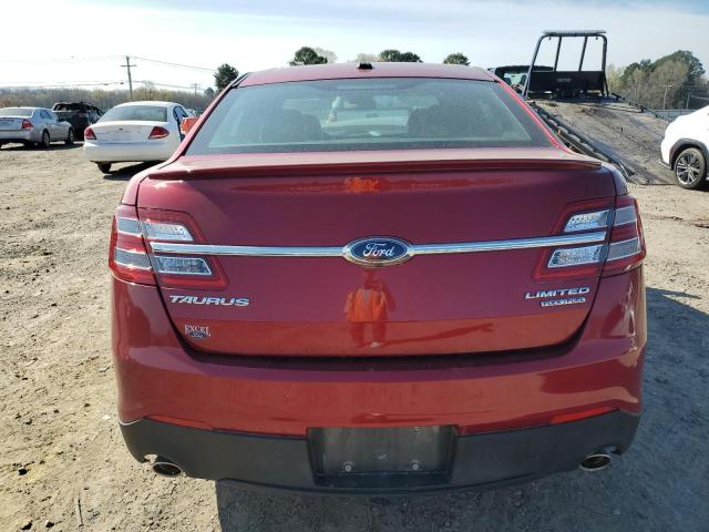 1FAHP2F83HG138731 - 2017 FORD TAURUS LIMITED RED photo 6