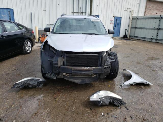 1GNKRFED8CJ405963 - 2012 CHEVROLET TRAVERSE LS SILVER photo 5