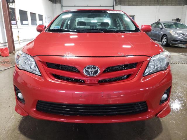 5YFBU4EE9CP047031 - 2012 TOYOTA COROLLA BASE RED photo 5