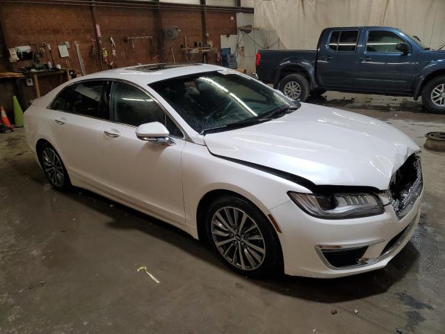 3LN6L5D94HR665997 - 2017 LINCOLN MKZ SELECT WHITE photo 4