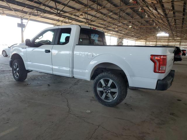 1FTEX1EP9FKE42981 - 2015 FORD F150 SUPER CAB WHITE photo 2