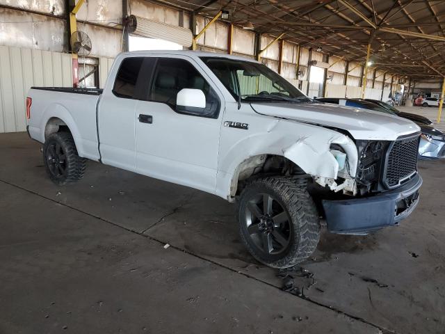 1FTEX1EP9FKE42981 - 2015 FORD F150 SUPER CAB WHITE photo 4