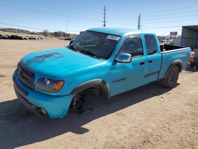 5TBRT34183S438746 - 2003 TOYOTA TUNDRA ACCESS CAB SR5 TURQUOISE photo 1