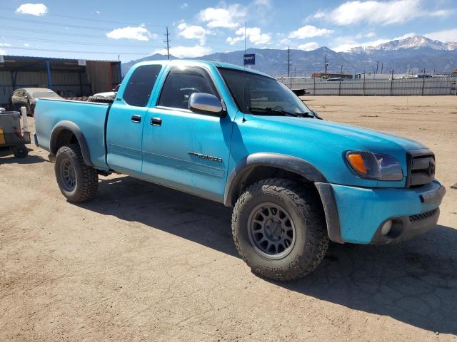 5TBRT34183S438746 - 2003 TOYOTA TUNDRA ACCESS CAB SR5 TURQUOISE photo 4