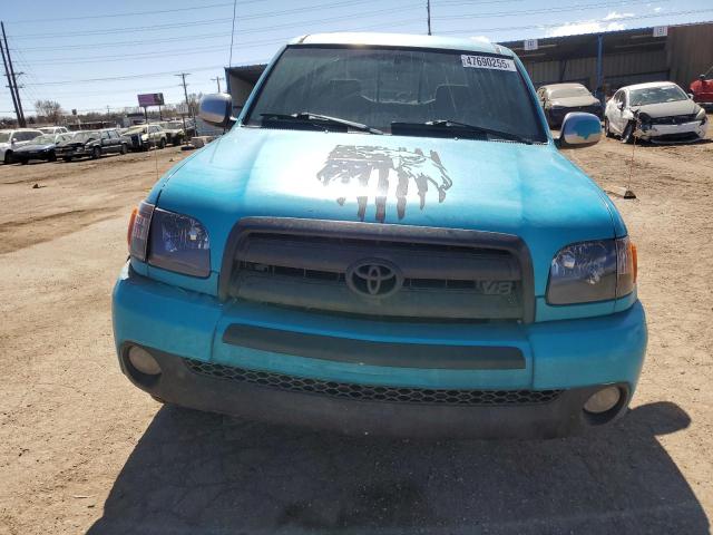 5TBRT34183S438746 - 2003 TOYOTA TUNDRA ACCESS CAB SR5 TURQUOISE photo 5