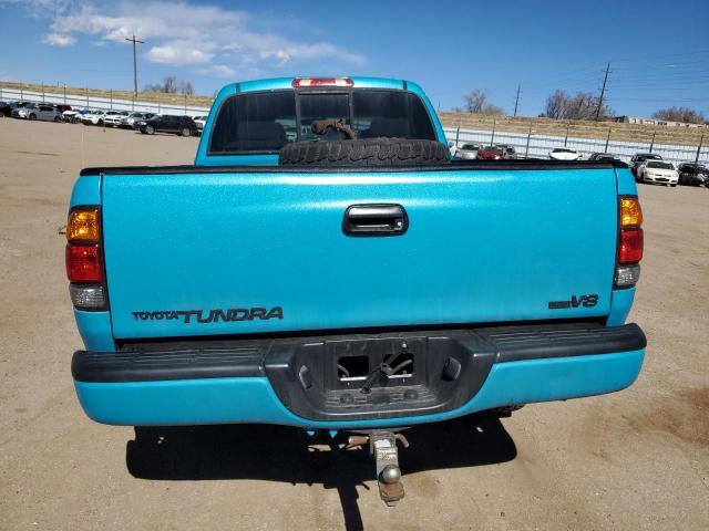 5TBRT34183S438746 - 2003 TOYOTA TUNDRA ACCESS CAB SR5 TURQUOISE photo 6