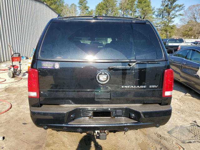 3GYFK66N54G173549 - 2004 CADILLAC ESCALADE ESV BLACK photo 6