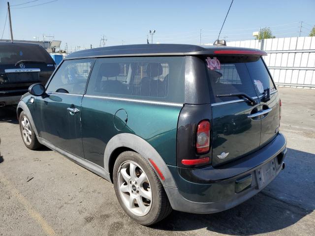 WMWML33558TJ47228 - 2008 MINI COOPER CLUBMAN GREEN photo 2