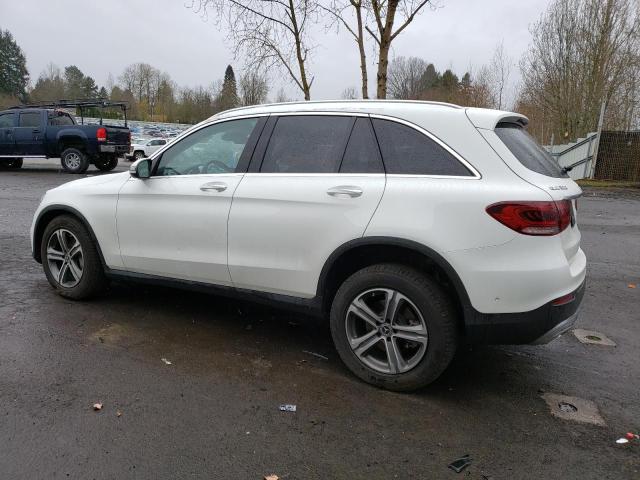 W1N0G8EB5NV378449 - 2022 MERCEDES-BENZ GLC 300 4MATIC WHITE photo 2