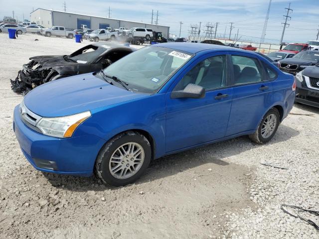 1FAHP3FN8BW147580 - 2011 FORD FOCUS SE BLUE photo 1