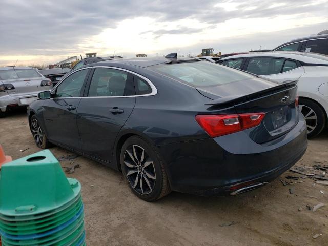 1G1ZG5STXMF015527 - 2021 CHEVROLET MALIBU RS GRAY photo 2