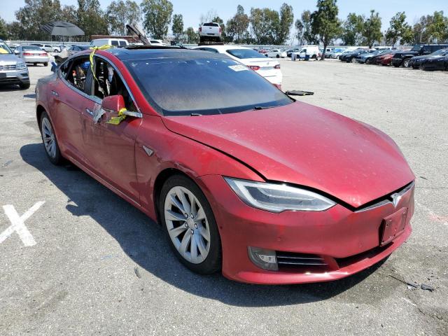 5YJSA1E23GF161976 - 2016 TESLA MODEL S Կարմիր լուսանկար 4